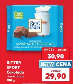 Kaufland Ritter Sport čokoláda nabídka