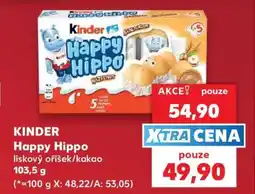Kaufland Kinder Happy Hippo nabídka