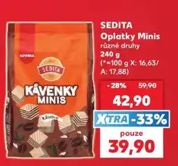 Kaufland Sedita oplatky minis nabídka