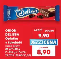 Kaufland ORION DELISSA Oplatka v čokoládě nabídka