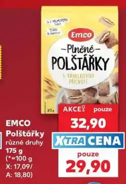Kaufland EMCO Polštářky různé druhy nabídka