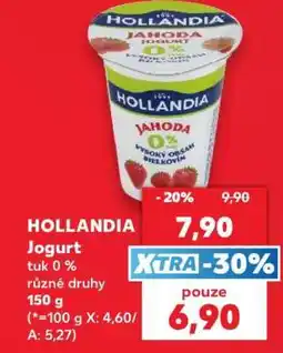 Kaufland Hollandia jogurt nabídka