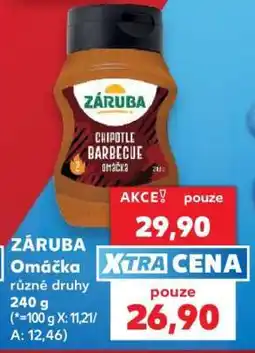 Kaufland ZÁRUBA Omáčka různé druhy nabídka