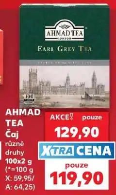 Kaufland AHMAD TEA EARL GREY nabídka