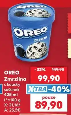 Kaufland Oreo zmrzlina nabídka