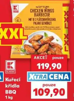 Kaufland Kuřecí křídla BBQ 1 kg nabídka