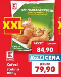 Kaufland Kuřecí stehna 1000 g nabídka