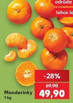 Kaufland Mandarinky nabídka