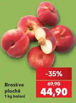 Kaufland Broskve ploché nabídka