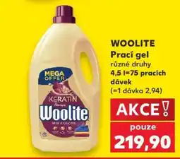 Kaufland Woolite prací gel nabídka