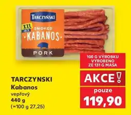 Kaufland TARCZYNSKI Kabanos nabídka