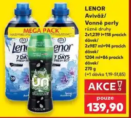 Kaufland LENOR Aviváž / Vonné perly nabídka