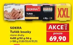 Kaufland SOKRA Tuňák kousky nabídka