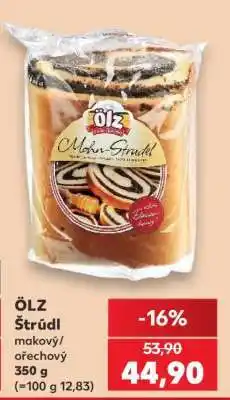 Kaufland ÖLZ Štrúdl makový/ořechový nabídka