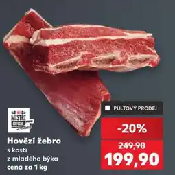 Kaufland Hovězí žebro nabídka