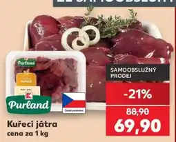 Kaufland Kuřecí játra nabídka