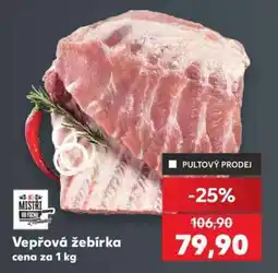 Kaufland Vepřová žebírka nabídka