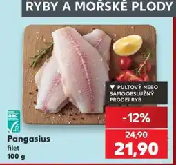 Kaufland Pangasius filet nabídka