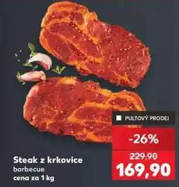 Kaufland Steak z krkovice nabídka