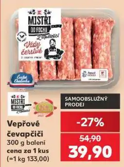Kaufland Vepřové čevapčiči nabídka