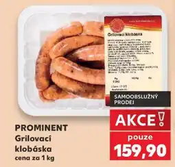 Kaufland PROMINENT Grilovací klobáska nabídka