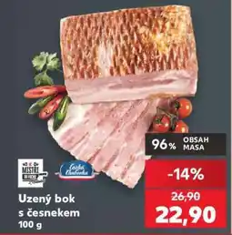 Kaufland Uzený bok s česnekem nabídka