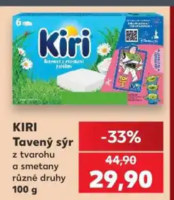 Kaufland Kiri tavený sýr nabídka