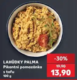 Kaufland Lahůdky Palma Pikantní pomazánka s tofu nabídka