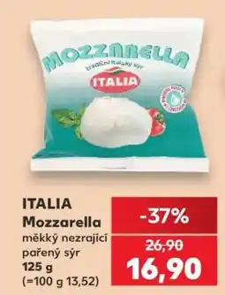 Kaufland ITALIA Mozzarella nabídka