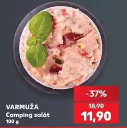 Kaufland VARMUŽA Camping salát 100 g nabídka
