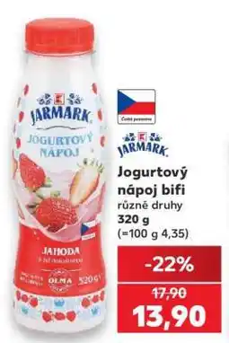 Kaufland Jogurtový nápoj bifi nabídka