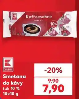 Kaufland Smetana do kávy nabídka