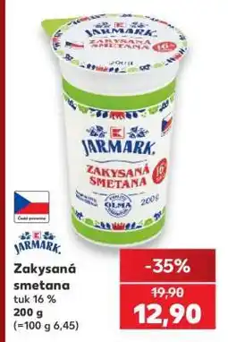 Kaufland Zakysaná smetana nabídka