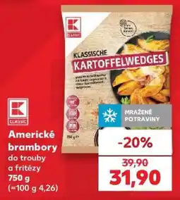 Kaufland Americké brambory nabídka