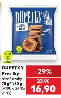 Kaufland DUPETKY Preclíky nabídka