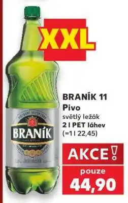 Kaufland BRANÍK 11 Pivo nabídka