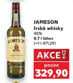 Kaufland Jameson irská whisky nabídka