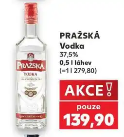 Kaufland Pražská Vodka nabídka