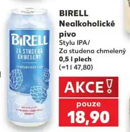 Kaufland BIRELL Nealkoholické pivo nabídka