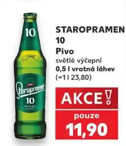 Kaufland Staropramen 10 nabídka