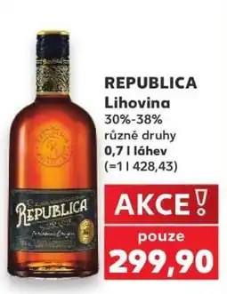Kaufland REPUBLICA Lihovina nabídka