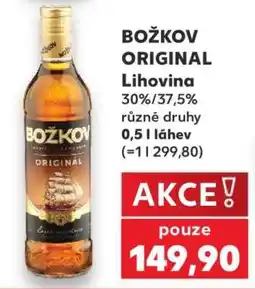 Kaufland Božkov Originál nabídka