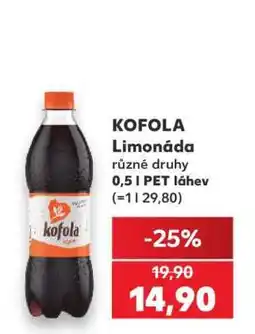 Kaufland KOFOLA Limonáda nabídka