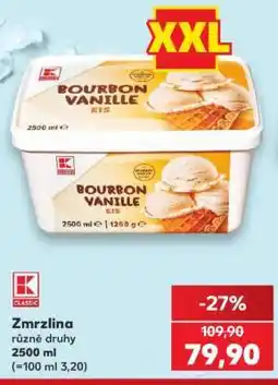 Kaufland Zmrzlina nabídka