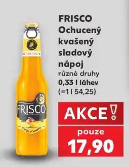 Kaufland FRISCO Ochucený kvašený sladový nápoj nabídka