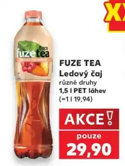 Kaufland Fuze Tea - ledový čaj nabídka