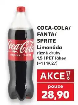 Kaufland Coca-Cola, Fanta, Sprite nabídka