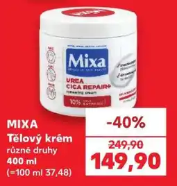 Kaufland Mixa tělový krém nabídka
