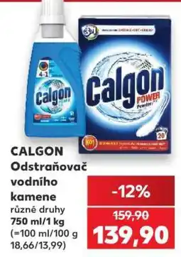 Kaufland Calgon odstraňovač vodního kamene nabídka