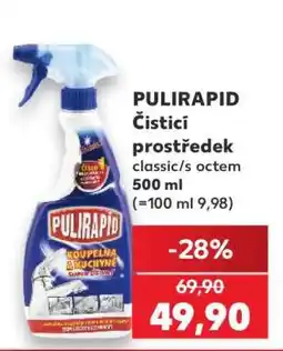 Kaufland Pulirapid ČISTICÍ PROSTŘEDEK nabídka